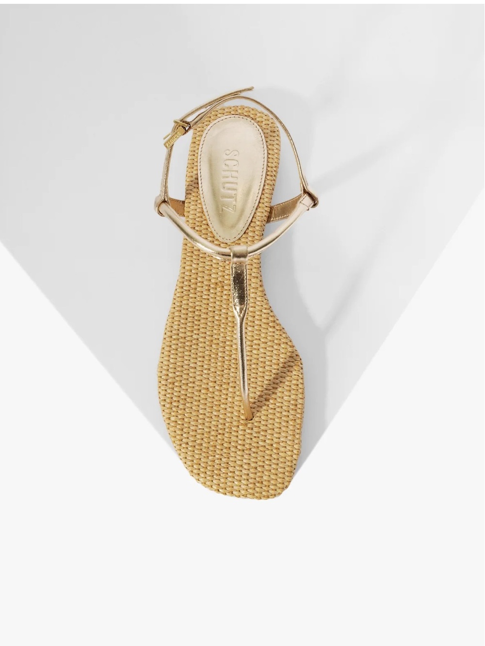 Schutz Elsha flat sandal